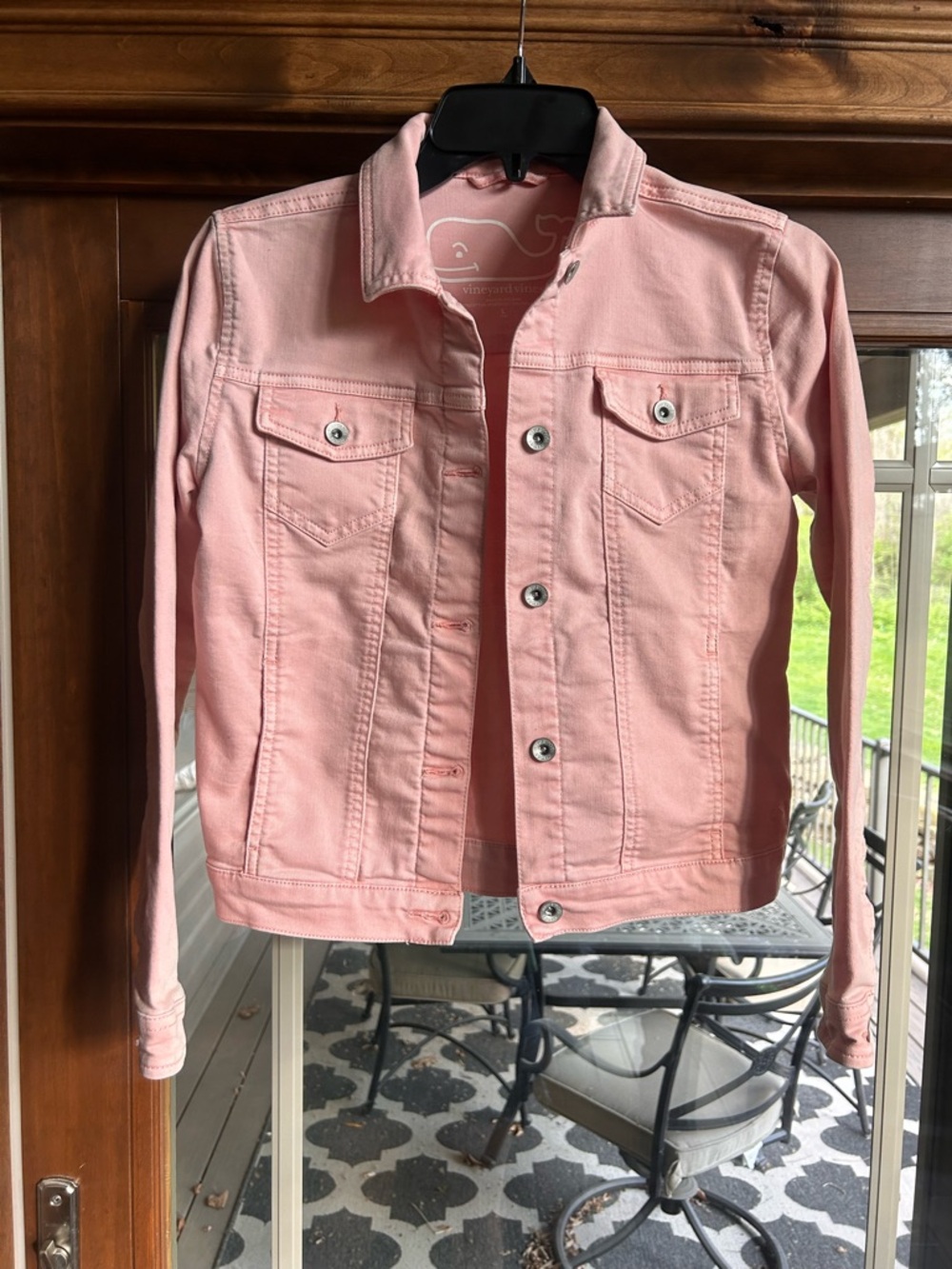 Vineyard Vines Light Pink Denim Jacket